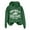 Green, variant on Christmas Sweatshirts Hooded Tops for Women'S Cute Prints Lightweight Pullover Tops Christmas Print Hoody Hoody Tops Hoodies for Women Black L