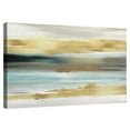 thumbnail image 4 of Golden Sunset by Nan Wrapped Canvas Painting Art Print, 4 of 4