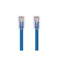 thumbnail image 2 of Monoprice Cat6A Patch Cable - 1 Feet - Blue | 26AWG, 10G, Bare Copper conductor, Gold Plated Copper Connector, RJ45, Non-booted Ethernet Cable, 2 of 2