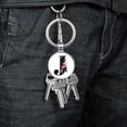 thumbnail image 3 of Elegant Glass Floral Alphabet Keychain Pendant for Personal Souvenir and Decorative Keyring Idea, 3 of 4