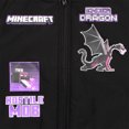 thumbnail image 2 of Minecraft Bomber Jacket for Boys, Zip-Up Enderdragon Varsity Jacket for Kids (Sizes 4-18), 2 of 4