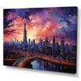 thumbnail image 2 of Designart "Giant Glass Skyscrapers I" Architecture Wall Art Living Room, 2 of 5