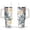 Cameosa-3, variant on 40oz Tropical Pineapple Pattern Stainless Steel Flip Straw Tumbler Spill Proof Travel Cup Double Wall Vacuum Insulated Coffee Mug with Top Handle