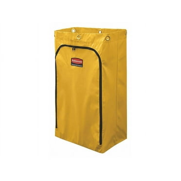 Rubbermaid Yellow Vinyl Replacement Bag, 1 EA Yellow  Vinyl 1966719