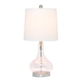 thumbnail image 2 of Elegant Designs Clear Glass Table Lamp, Rose Quartz, 2 of 3