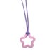 thumbnail image 1 of Bloom Charm Clavicle Chain Colorful Sweet Cool Y2k Necklace Jewelry Ornament--Pink-Product code 56582 Purple, 1 of 5