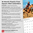 thumbnail image 6 of Cowboys | 2026 12x24" (Hanging) Square Wall Calendar | Plastic-Free | BrownTrout, 6 of 9