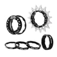thumbnail image 2 of 15T Single Flywheel Set Adapter Removeable Cog Fixed Accessory for BMX Replacement, 2 of 10