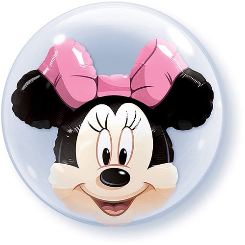 Minnie Mouse Double Bubble Balloon - Walmart.com - Walmart.com