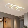 thumbnail image 4 of ADISUN LED Flush Mount Ceiling Light Modern Square Lighting Fixture Lamp for Hallway Bedroom Kitchen Office Living Room Lighting, Warm White, 4 of 7