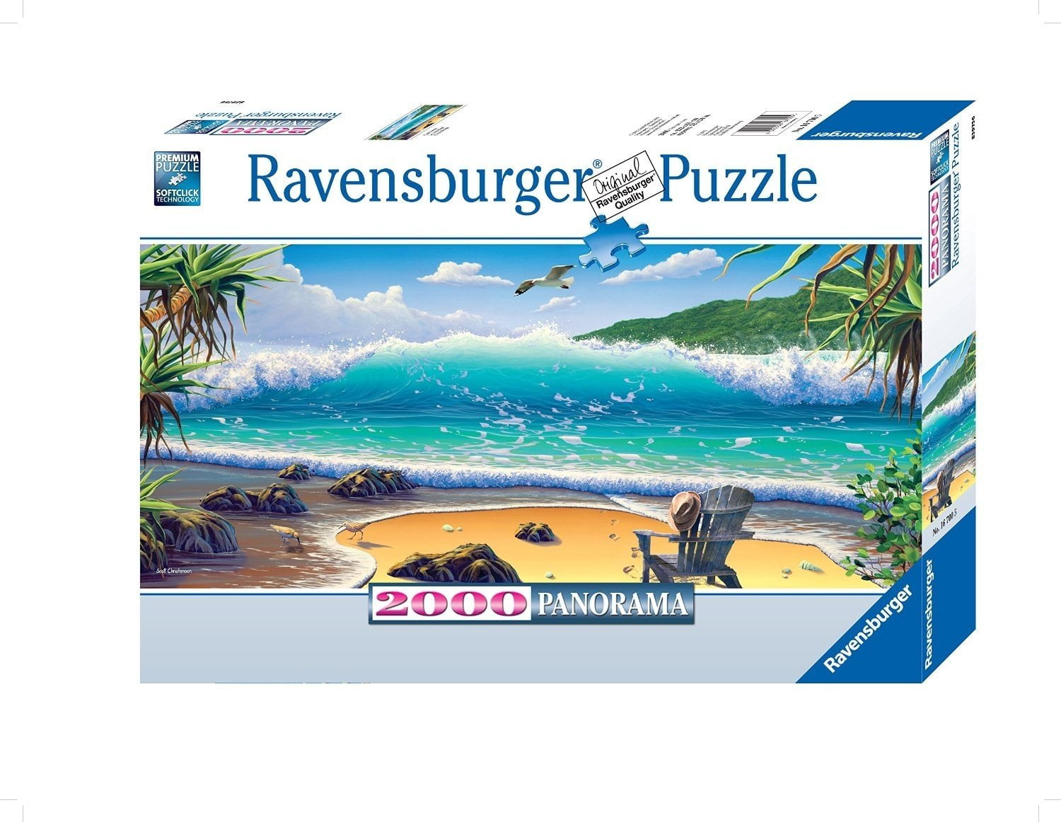 tussen lelijk Trekken Ravensburger Cast Away Panorama Puzzle (2000 Piece) - Walmart.com
