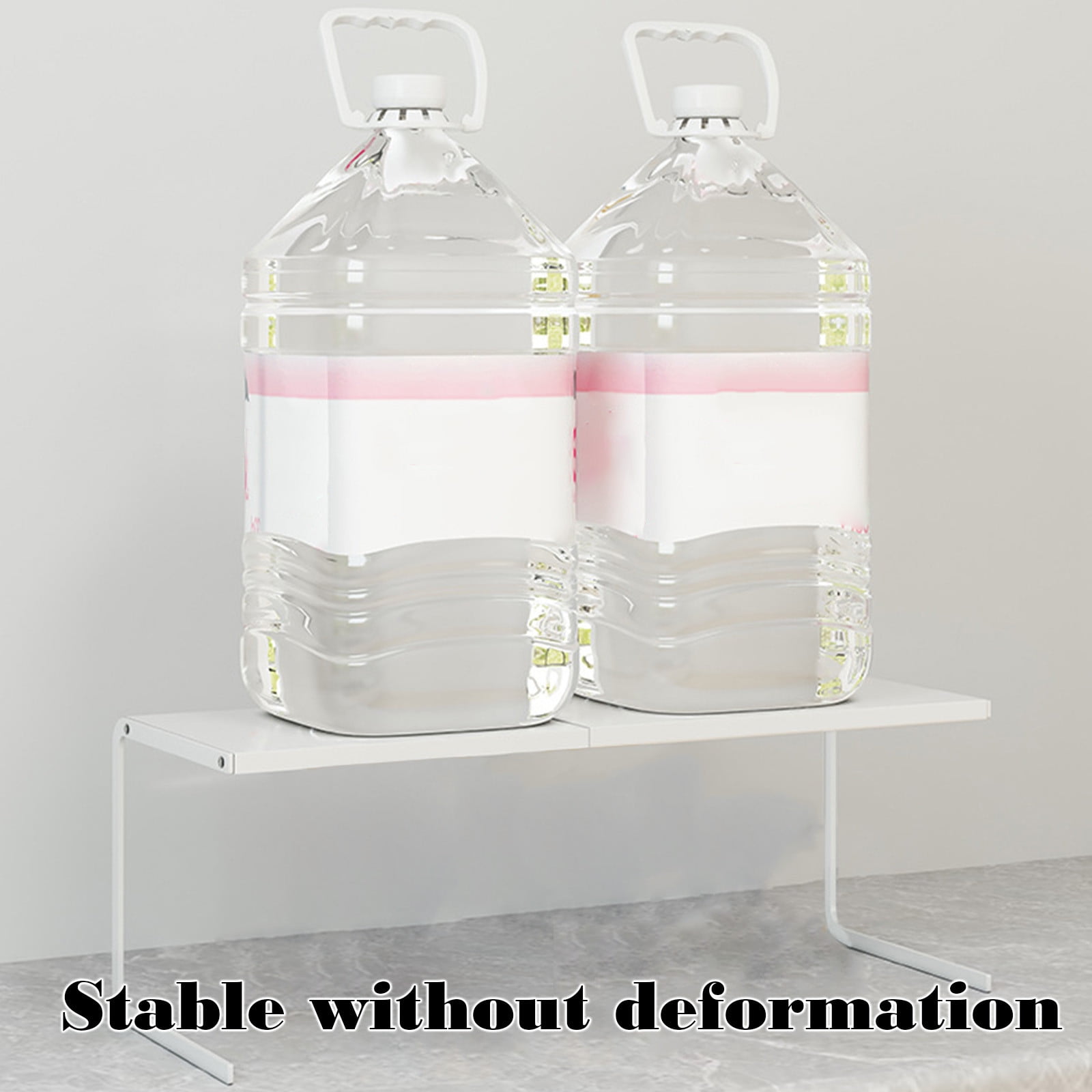 Cabinet Shelf Storage Rack, Expandable Retractable Design, Under Sink Organizer, Multi-scene Kitchen Bathroom Utility, Heavy-duty Metal Construction, Topliu