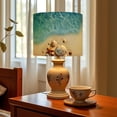 thumbnail image 6 of Beach Linen Drum Lampshades Seashell summer beach sea water Summer Summer time 13"x13"x10" Light Shade for Table Lamps Floor Lamps Drum Lamp Shades Lampshade Replacement Assembly Required, 6 of 8