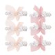 thumbnail image 3 of 6 pinzas para el pelo con lazo elegantes para mujer, pasadores de pico de pato con cuentas de corazón y lazo, accesorios para el pelo para bodas y fiestas., 3 of 6