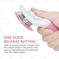 thumbnail image 7 of Cat Brush with Release Button - Effective Hair Removal Tool for Indoor Pets with Long or Short Hair, Say Goodbye to Loose Fur and Tangles, 7 of 7