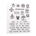 thumbnail image 6 of EHJRE Decorative Silicone Clear Rubber Stamps DIY Scrapbook Card Paper Card Crafts 11x16cm, 6 of 9