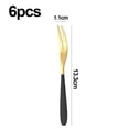 thumbnail image 2 of 6Pcs Forks, Mini Forks for Oyster and Shellfish, Appetizers Tasting Forks, Cocktail Fruit Forks, 2 of 6