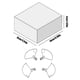thumbnail image 5 of Propeller Blade Guard Anti-colisión Drone Accesorios para DJI Mini 3/Mini 3 Pro, 5 of 8