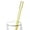 Gold, variant on Overfox 2Pcs Pyrex Glass Straw Colored Straw High Borosilicate Glass Straw for Milkshakes, Juices, Frozen Drinks, Smoothies, Bubble Tea - Environmentally Friendly， Gray