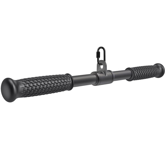 Barra para Jalón de Tríceps SELEWARE con Agarre de Goma de 46 cm