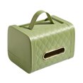 thumbnail image 2 of Caja de pañuelos multifuncional, dispensador de pañuelos, servilleta de lujo, soporte para pañuelos faciales, diseño de última generación, 2 of 8