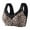 A-Khaki128, variant on Daisy Bras For Older Women Front Closure Leopard Underwire Bra Adjustable Straps Full Coverage Comfort Wireless Support Bras