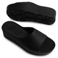 thumbnail image 4 of Sandalias con plataforma Lemon Jelly Sunny para mujer, color negro, talla 38-39, 4 of 8