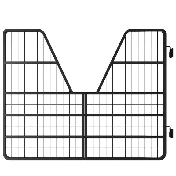 Horse Gate Barrier, Protective Yoke Design, 52"x42" Thickened Steel, Horse Stall Gate, Barn Stall Guard, Built for Standard Stall, Wash Rack, Horse Stable