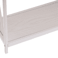 thumbnail image 7 of GZXS 2 Tier Console Table for Entryway, 43.3" Behind Couch Table with Storage Shelf, Sofa Table with Metal Frame for Hallway, Foyer, Living Room, Oak, 7 of 7