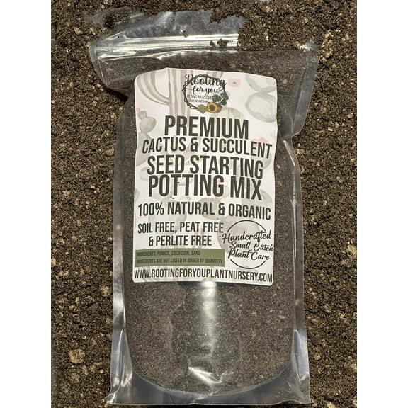 Cactus and Succulent SEED STARTING Premium Potting Mix