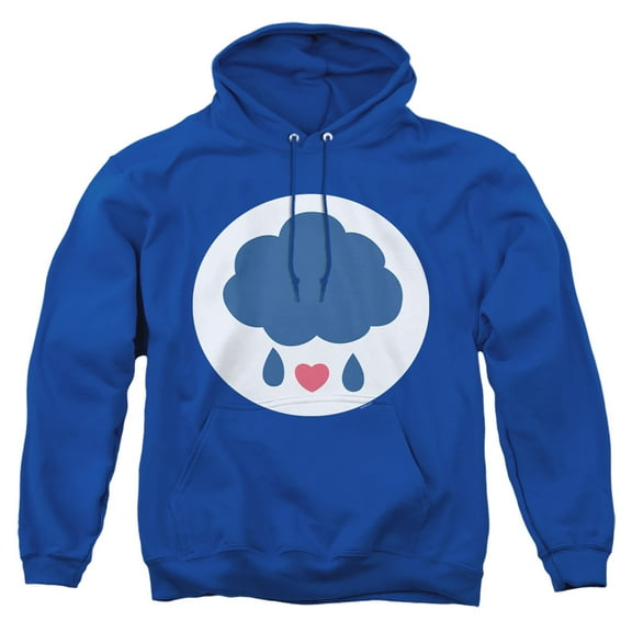 Care Bears: Unlock the Magic Grumpy Bear Belly Adult Pull-Over Hoodie, Royal, 2X-Large