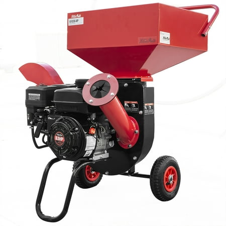 XtremepowerUS 212cc Chipper Shredders Gas Multi-Function Wood Chipper Shred Branches, (Best Way To Shred Red Cabbage)