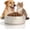 Gray, variant on Marble Dog Food Bowl, Spill Proof Water Bowl, Food Storage Container, Suitable for Medium and Small Dogs, Sturdy Non-Slip Dish, Easy to Clean, Gray