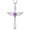02-amethyst-Feb, variant on VESITIM Angel Wings Cross Necklace 925 Sterling Silver Heart Pendant Birthstone Created Sapphire Religious Jewelry for Women