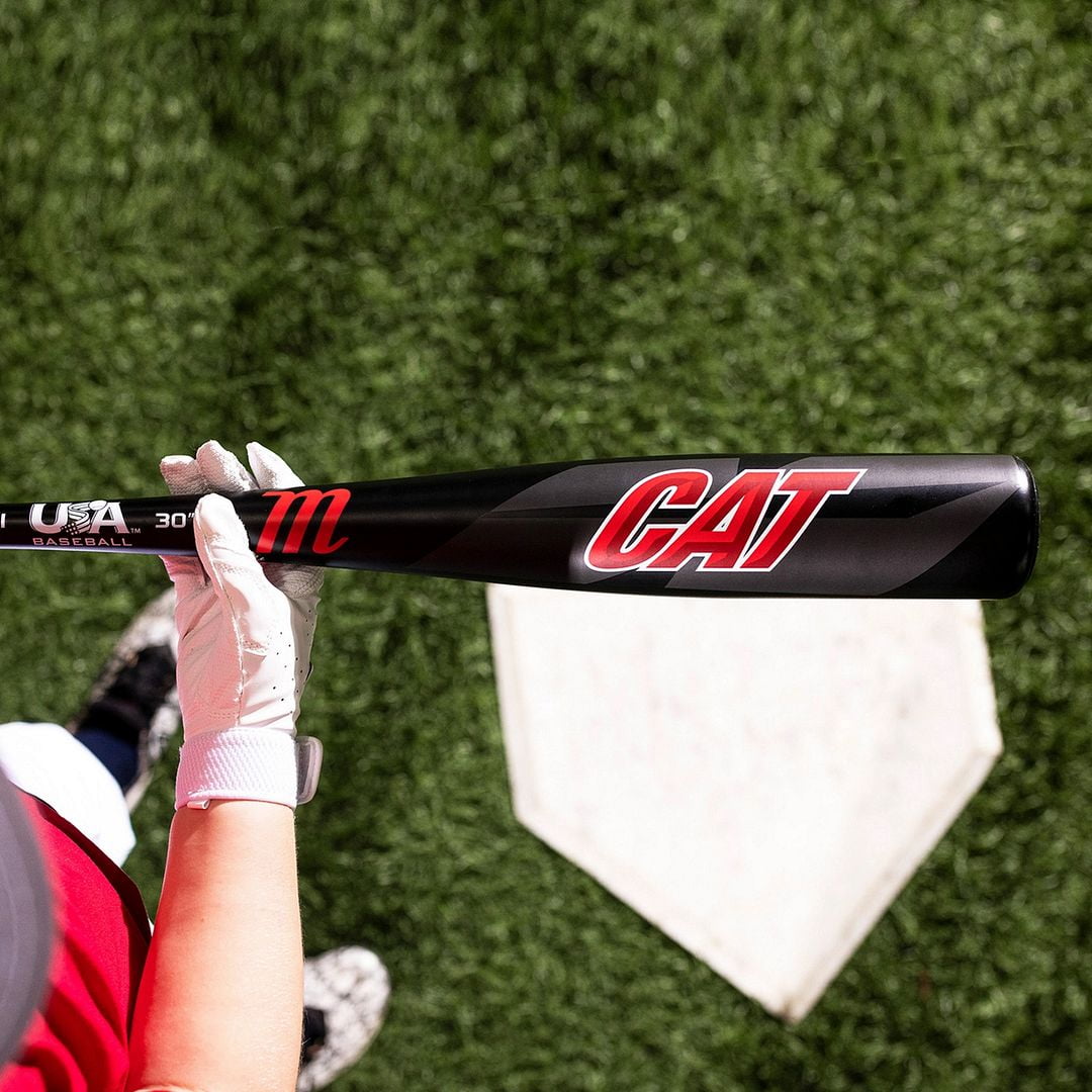 Batte Baseball Marucci CAT USA – 29 Pouces, 18 Oz, Diamètre 2 5/8 (-11) – Occasion
