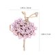 thumbnail image 4 of 2 PCS Diamante Ballet Girl Aroma Clip Clip Air Vent Empleo Adorno de Perfume, 4 of 7