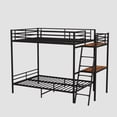 thumbnail image 3 of LOOM Black full size bunk bed with LED light and charging socket, 3 of 6