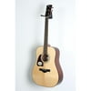 Ibanez AW400LNT Artwood Solid Top Dreadnought Left-Handed Acoustic Guitar Level 2 Natural 190839073396