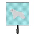 thumbnail image 1 of Spanish Water Dog Checkerboard Blue Leash or Key Holder, 1 of 1