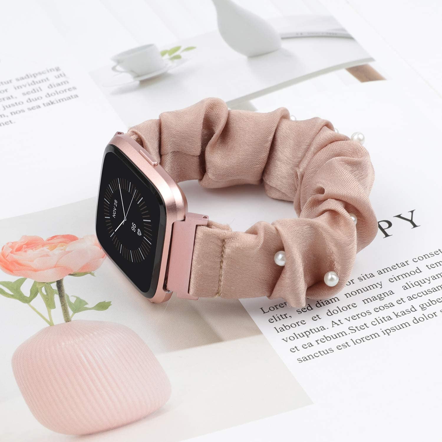 fitbit versa scrunchie band