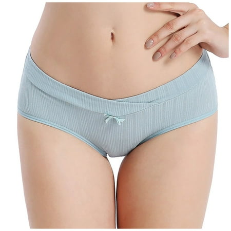 

Tangnade Lingerie Seduction For Women New Fashion Cotton Low-rise Underwear Lingerie Brief Underpant Bow M-XXXL Multicolor XXXXL