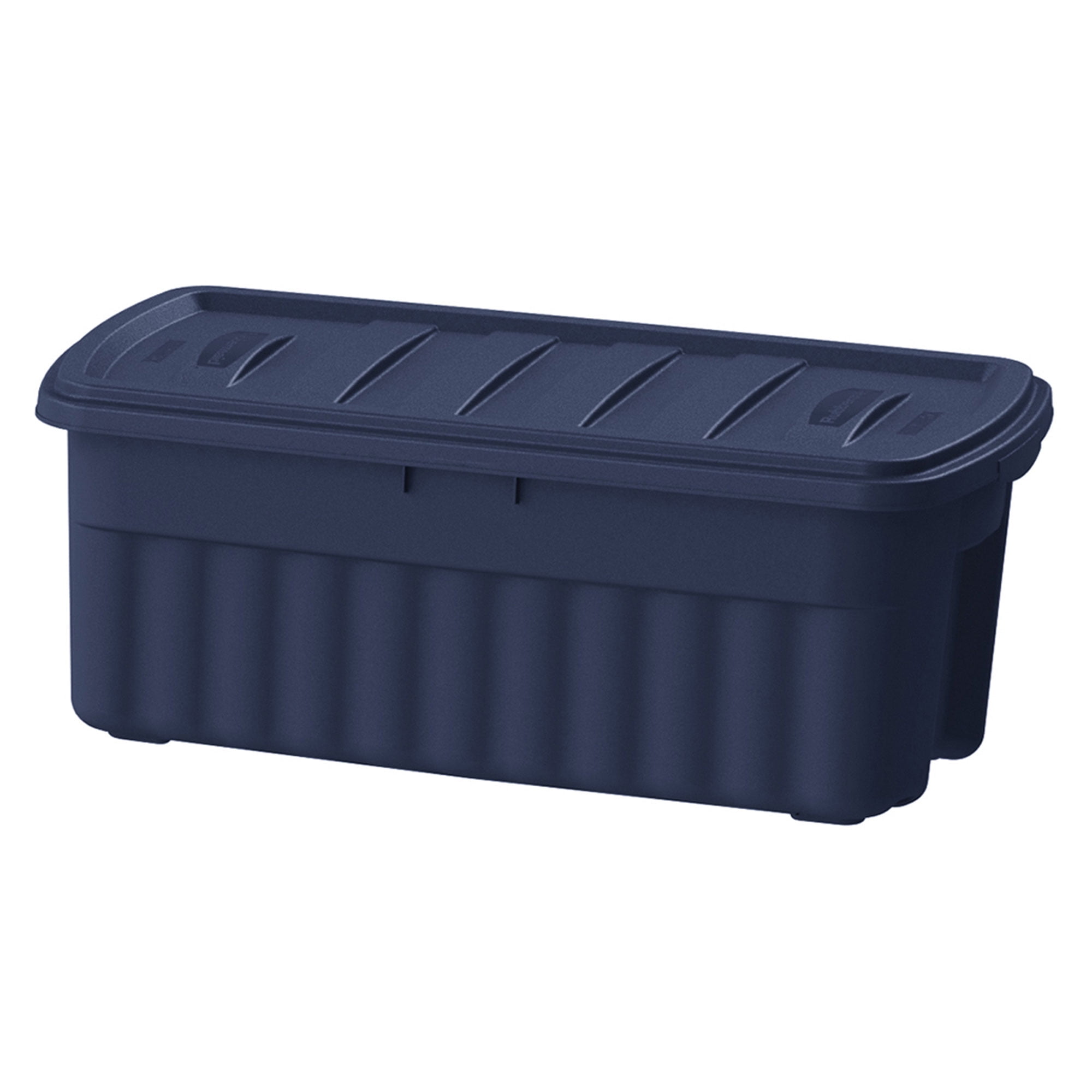 CleverMade 12.15 Gallon Collapsible Plastic Storage Bin, Green and