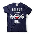thumbnail image 4 of Mens Poland Shirt Polska T-Shirts Poland Patriotic Shirt Poland National Flag Tee Polish Gifts (Small Grey), 4 of 6