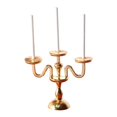 thumbnail image 4 of Candelabros de Aleación Retro 1:12, Modelo de Lámpara de , Suministros de , Adornos de Paisaje en Miniatura , dorado, 4 of 9