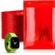 thumbnail image 1 of Sobres de Burbujas Metálicas Rojas, 5 x 9 Pulgadas. Paquete de 25 Sobres de Burbujas Acolchados Metálicos. Sobres Acolchados Impermeables Metálicos. Sobres de Envío de Papel de Aluminio Brillante para Cosas Frágiles, 1 of 7