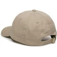 thumbnail image 3 of Teddy Bear Baseball Cap Embroidered Cotton Adjustable Dad Hat Khaki, 3 of 3