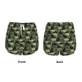 thumbnail image 5 of Xecao's Camouflage Shark for a double-layer running short for women, perfect for gym, tennis, and more, featuring a convenient pocket., 5 of 9