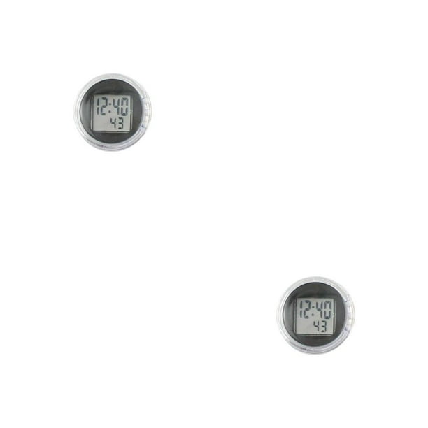 Kenally Reloj para salpicadero, tamaño compacto, accesorios para ciclismo, componente electrónico, reloj adhesivo, accesorios para Type3 NO3