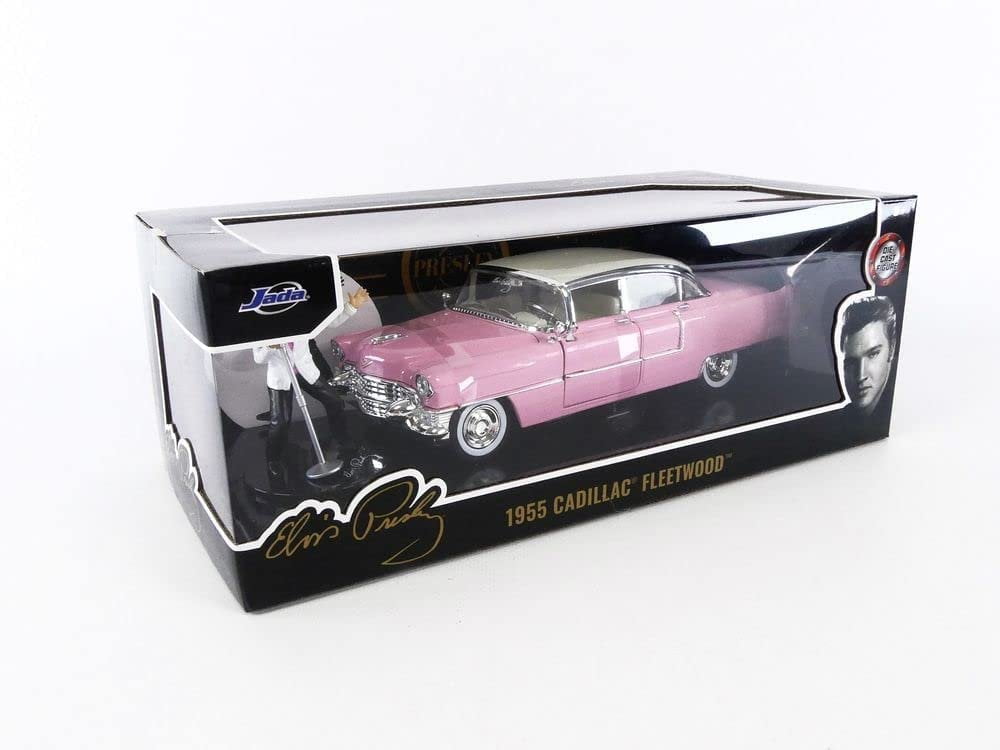 1955 Cadillac Fleetwood Collectible Toy Car with Elvis Presley