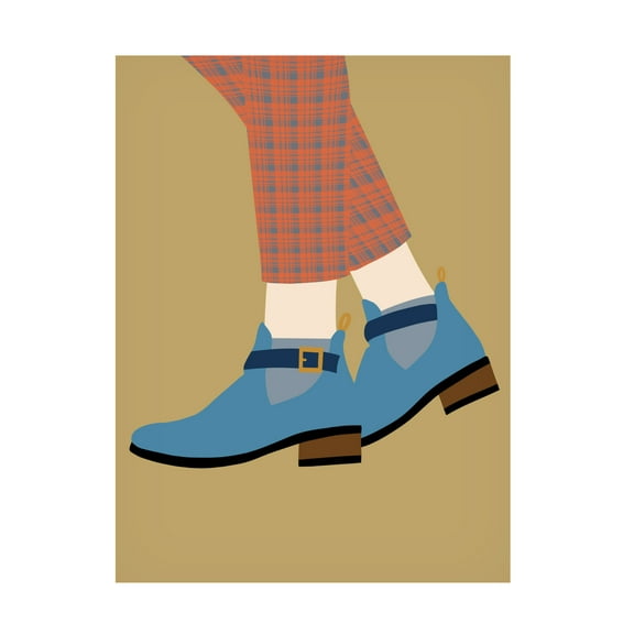 Trademark Fine Art Regina Moore Shoe Love IV Canvas Wall Art